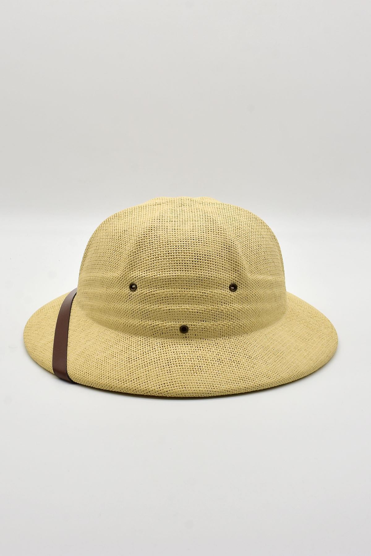 Premium Safari Explorer Şapka Unisex Ayarlanabilir Hasır Kask