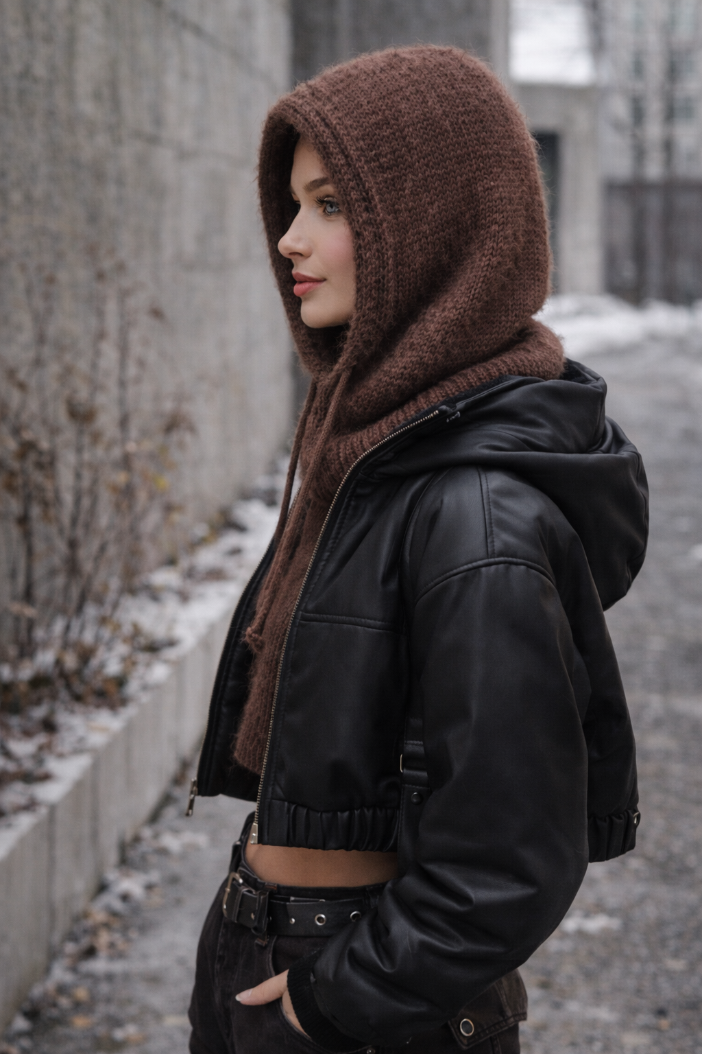 Premium Yumoş Balaklava – Ultra Yumuşak Kapüşonlu Boyunluk