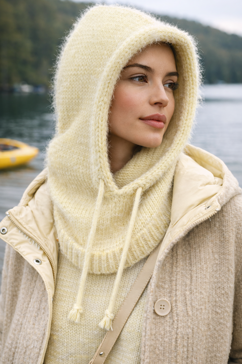 Premium Yumoş Balaklava – Ultra Yumuşak Kapüşonlu Boyunluk