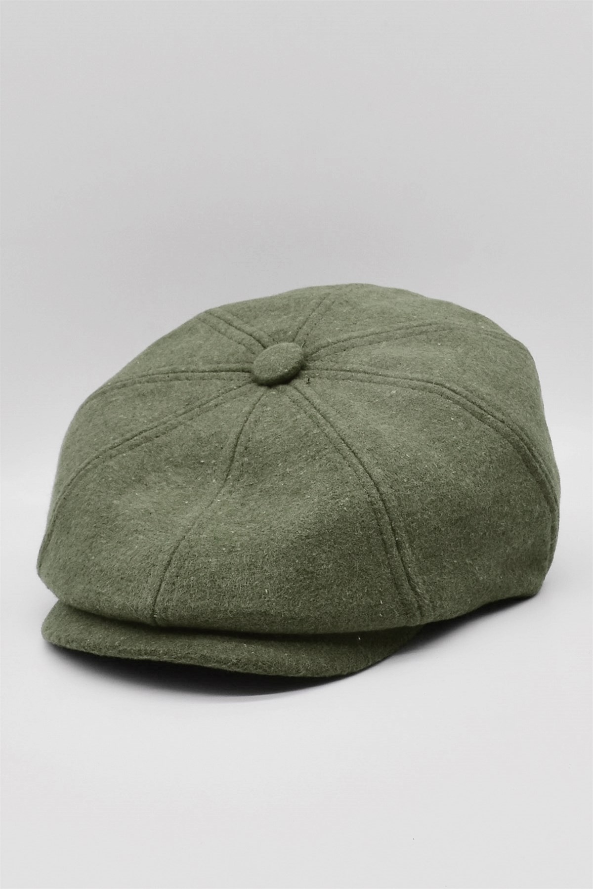 Hat Khaki Winter Sports Mens Flat Cap