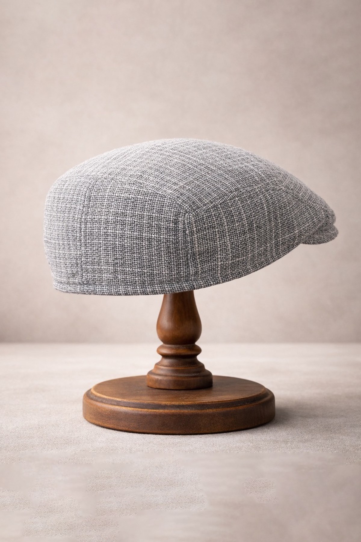 Soft Sand Keten Kasket | Natural Linen Series