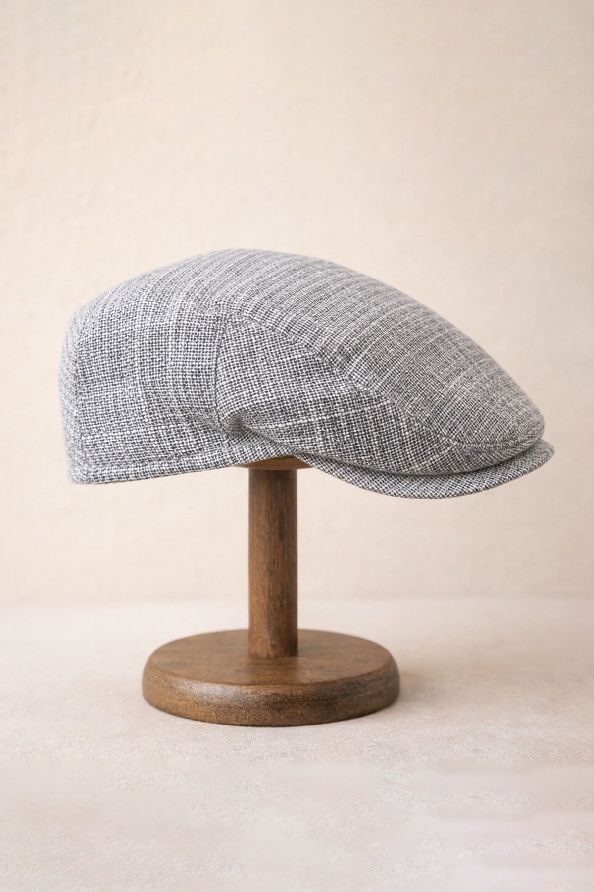 Soft Sand Keten Kasket | Natural Linen Series