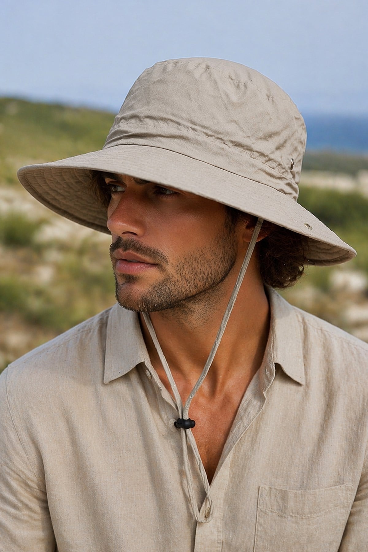 SunForm™ Geniş Siper Güneş Şapkası — Unisex