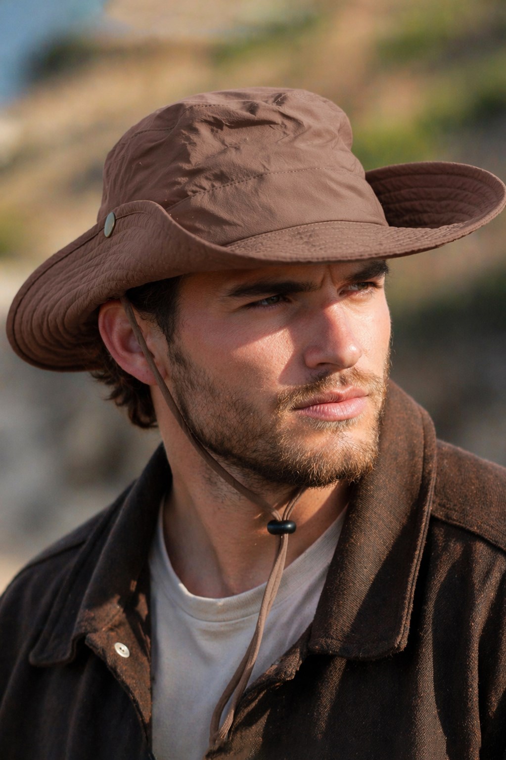 SunForm™ Geniş Siper Güneş Şapkası — Unisex