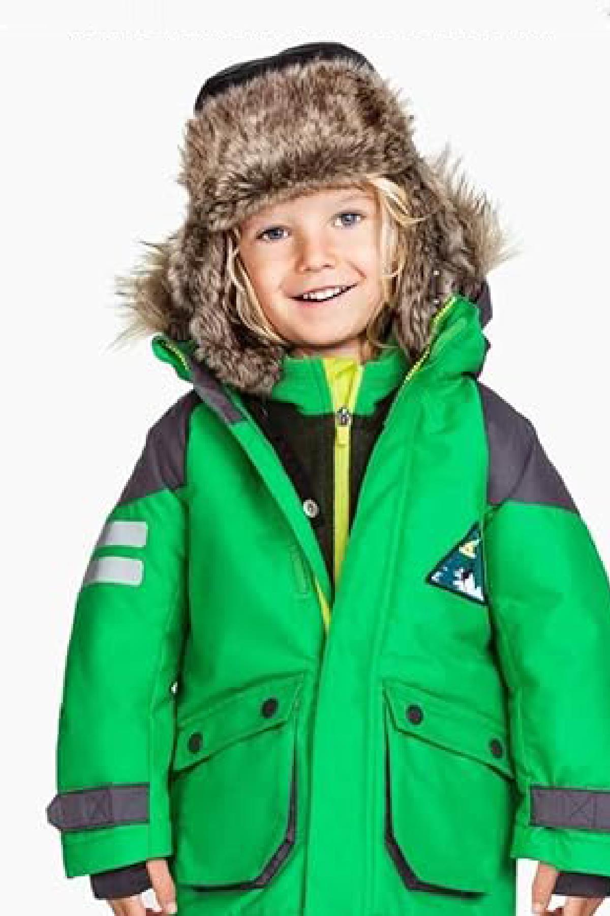 Unisex Çocuk Sıcak Kürklü Bere Kışlık Kulaklı Kayak Şapkası 52Cm