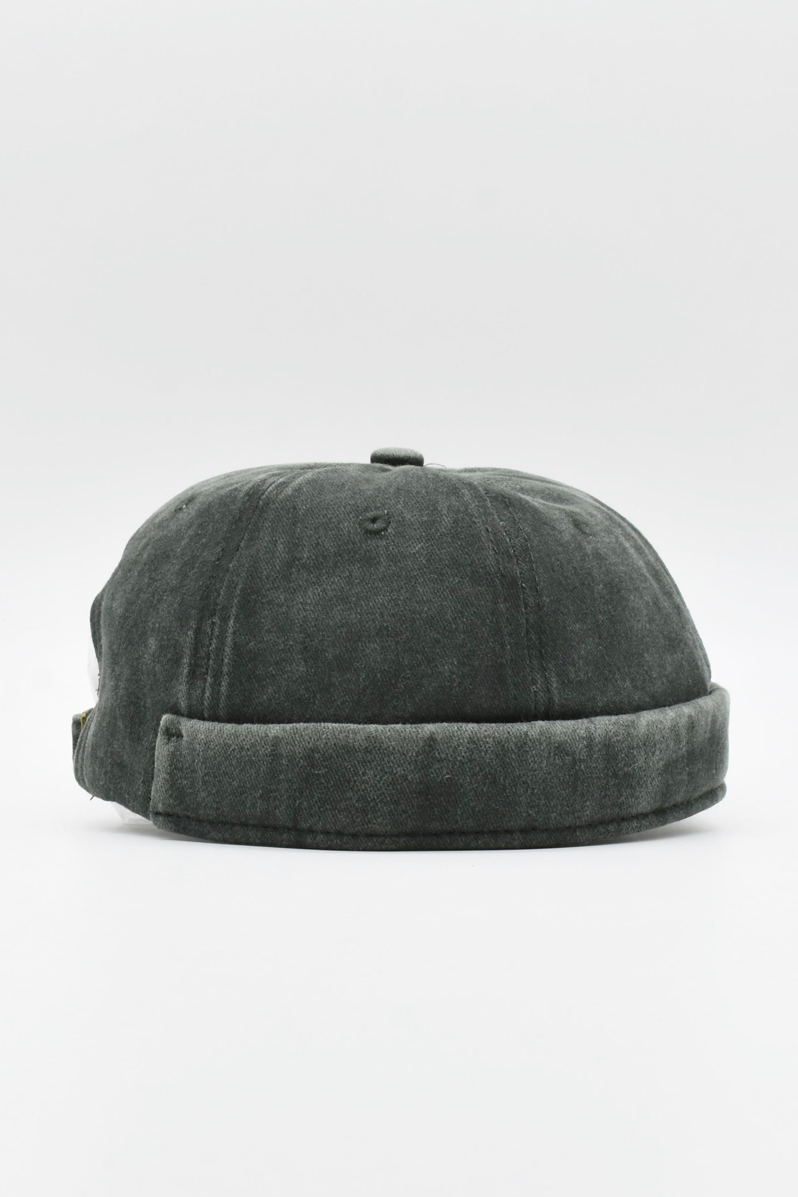 Vintage Retro Haki Eskitme Pamuk Cap Docker Şapka