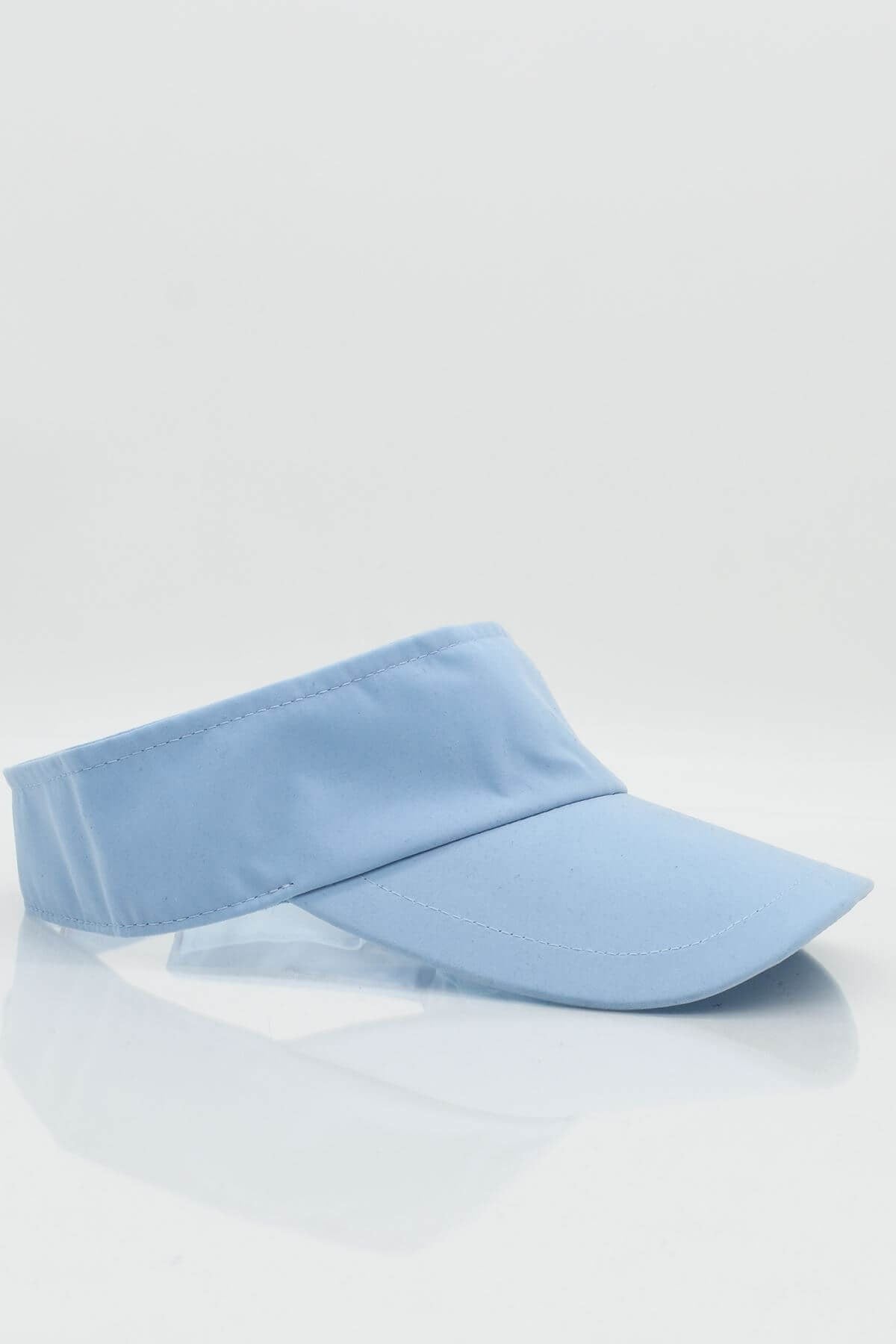 Womens Uv Protect Visor Flat CapHat - Blue