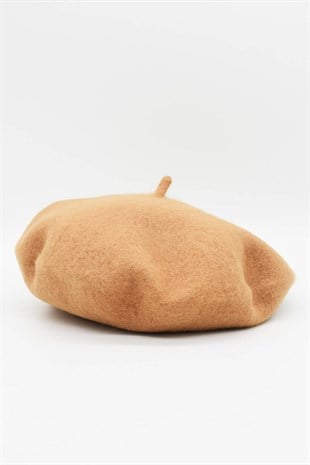 Camel Parisienne Beanie Winter Hat