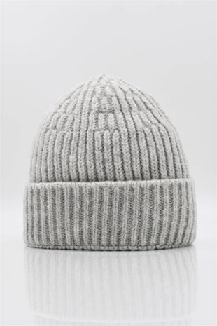 Womens Winter Beanie Grey