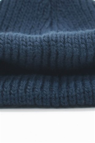 Womens Winter Beanie Navy