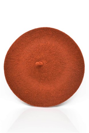 Womens Parisienne Beanie Brick Color French Style Hat