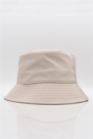 Mens Beige Waterproof Hat
