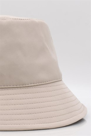 Mens Beige Waterproof Hat