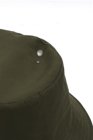 Mens Khaki Waterproof Hat