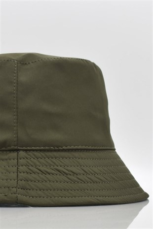 Mens Khaki Waterproof Hat