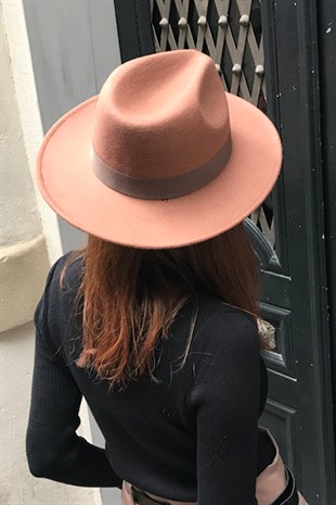 Camel Fedora Hat