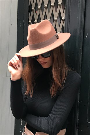 Camel Fedora Hat