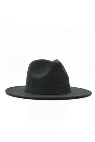 Erkek Fedora Şapka-Siyah