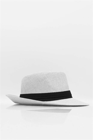 Womens Straw Twisted Hat