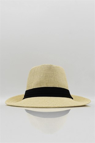 Womens Straw Twisted Hat