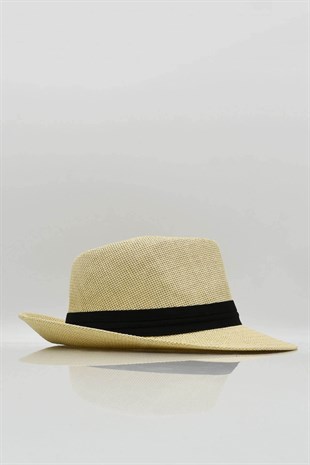 Womens Straw Twisted Hat