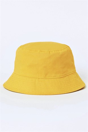 Düz Kova Şapka Balıkçı Bucket Hat