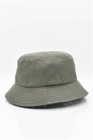 Kadın Uv Korumalı Balıkçı Bucket Şapka - Haki
