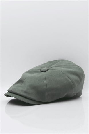%100 Cotton Mens Sports English Flat Cap Hat