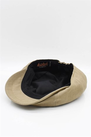 Erkek %100 Cotton Yazlık İngiliz Kasket Şapka