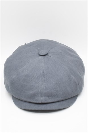 Erkek %100 Cotton Yazlık İngiliz Kasket Şapka