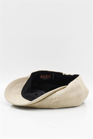 Erkek %100 Cotton Yazlık İngiliz Kasket Şapka