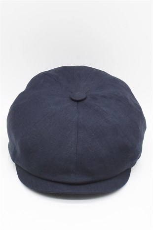 Mens %100 Cotton English Flat Cap Hat