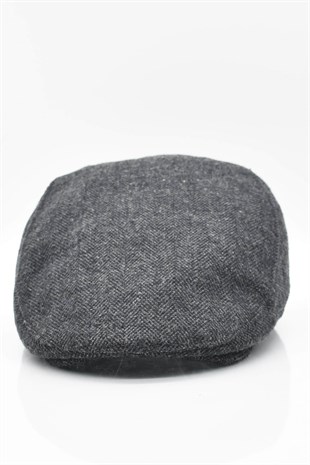 Mens Flat Cap Herringbone Flat Cap Winter Flat Cap