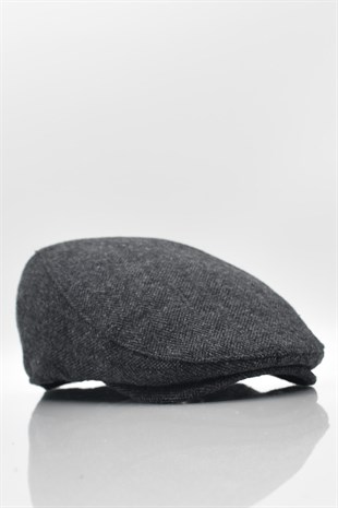 Mens Flat Cap Herringbone Flat Cap Winter Flat Cap