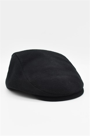 Yün Karışımlı London Kasket