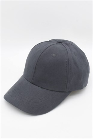 Womens %100 Cotton Anthrachite Cap Baseball Hat