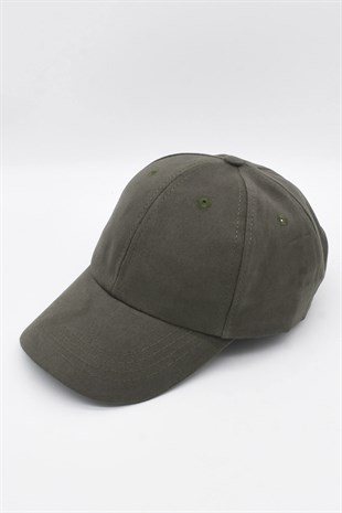 Womens %100 Cotton Khaki Cap Baseball Hat