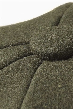 Haki Kaşmir 8 Parça Kasket