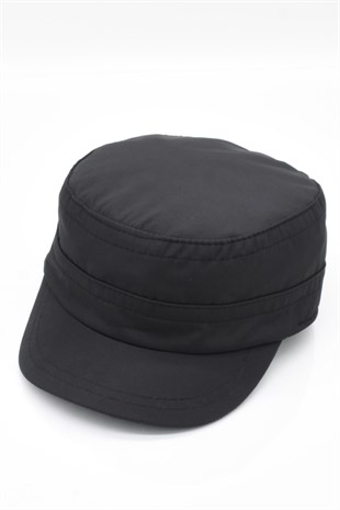 Mens Waterproof Cap Black Fidel Castro Hat