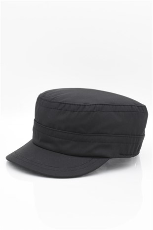 Mens Waterproof Cap Black Fidel Castro Hat