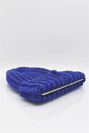 Hand Made Handmade Winter Beanie-Navy