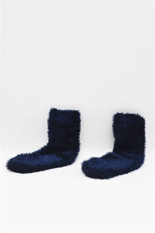 Kadın 6 Çift Peluş Termal Uyku Çorabı 36-40