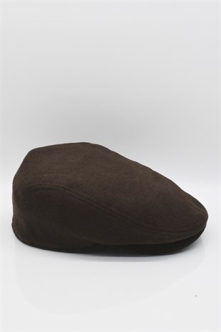 Tobias Kışlık Kulaklı Kasket Şapka Bakerboy Cap Kahve