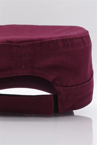 Erkek Kastro Şapka Kasket Outdoor Castro Kep Bordo