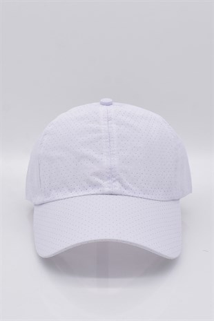 Erkek Hafif Şapka Beyaz Trekking Cap
