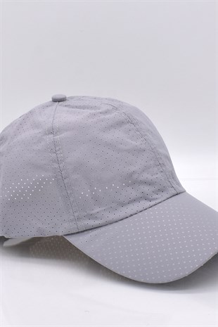 Erkek Hafif Şapka Gri Trekking Cap