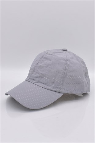 Erkek Hafif Şapka Gri Trekking Cap
