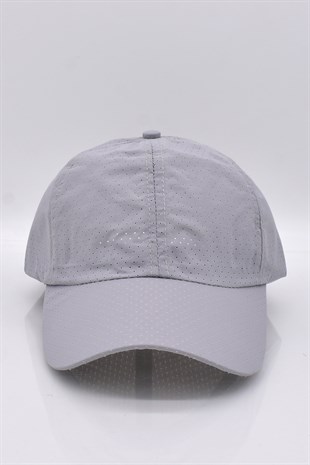 Erkek Hafif Şapka Gri Trekking Cap