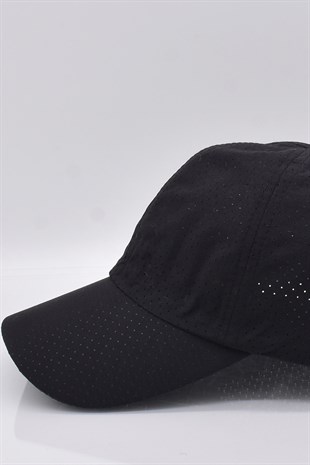 Erkek Hafif Şapka Siyah Trekking Cap