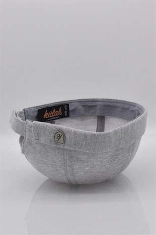 Erkek Hipster Premium Cap Gri Docker Şapka